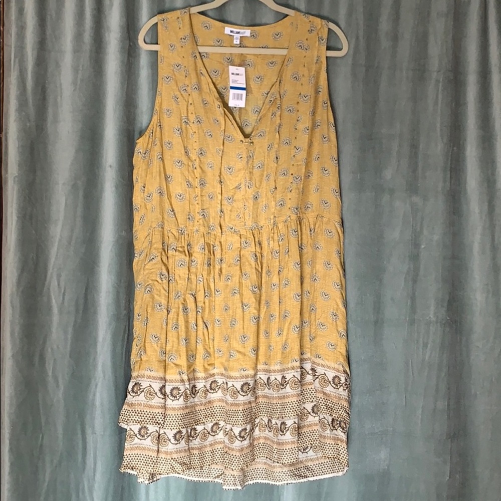 William Rast sleeveless boho dress NWT